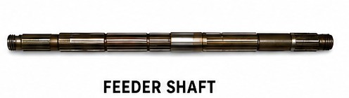 Feeder Shaft manufactured by Mankoo Agro Industries